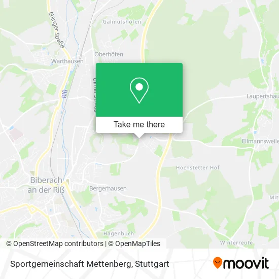 Карта Sportgemeinschaft Mettenberg