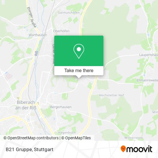 Карта B21 Gruppe