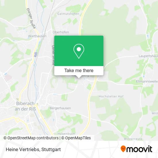 Карта Heine Vertriebs