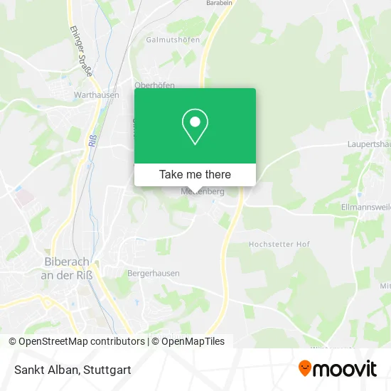 Карта Sankt Alban