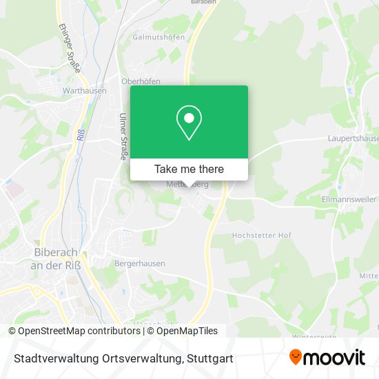 Stadtverwaltung Ortsverwaltung map