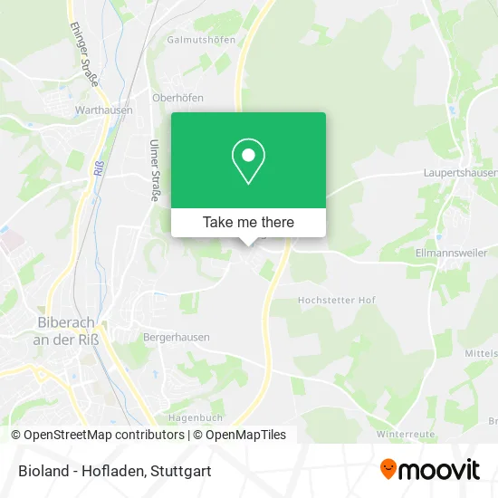 Карта Bioland - Hofladen