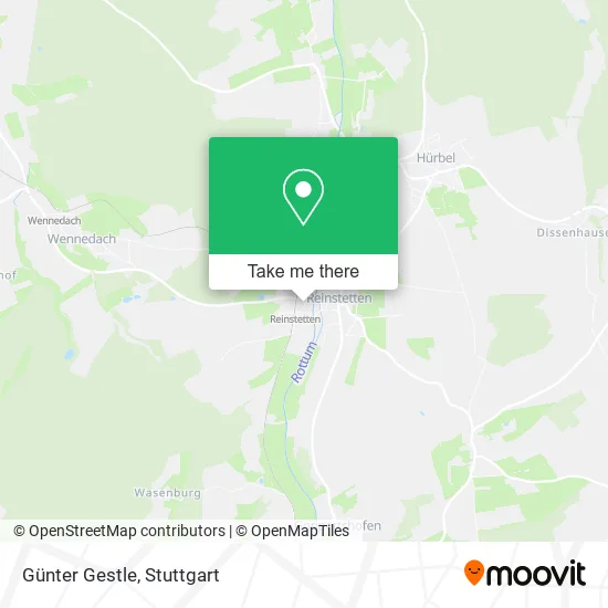 Карта Günter Gestle