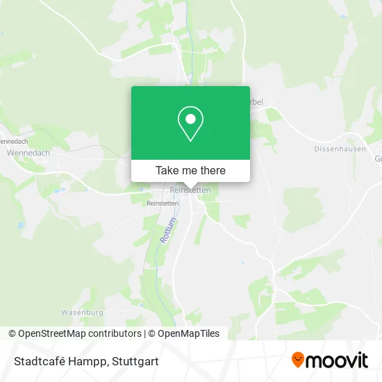 Карта Stadtcafé Hampp