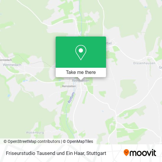 Friseurstudio Tausend und Ein Haar map