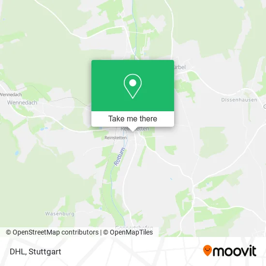 Карта DHL