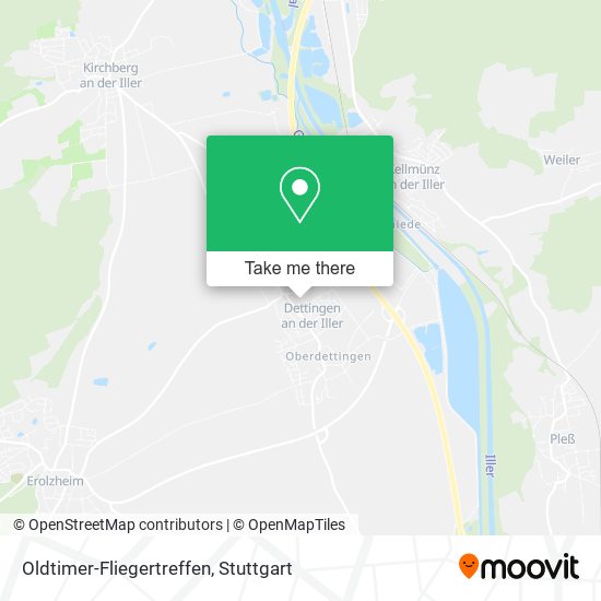 Oldtimer-Fliegertreffen map