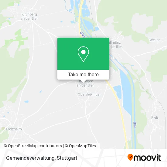 Карта Gemeindeverwaltung