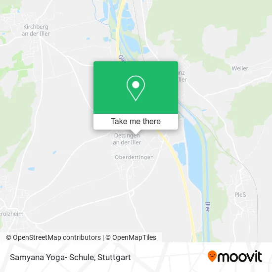 Карта Samyana Yoga- Schule