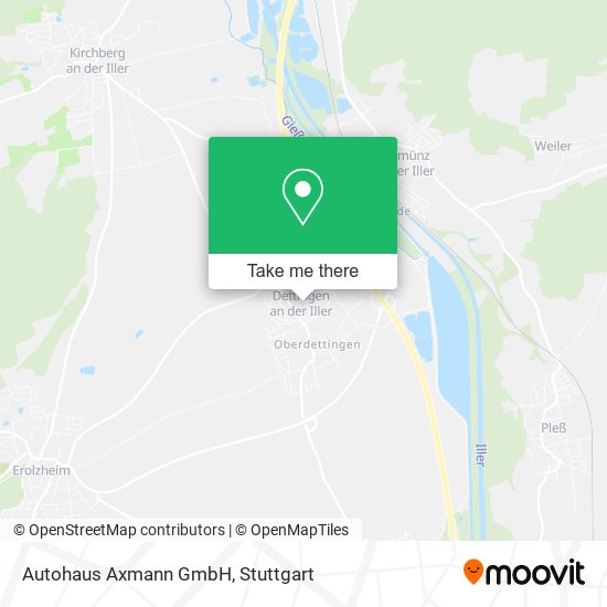 Autohaus Axmann GmbH map
