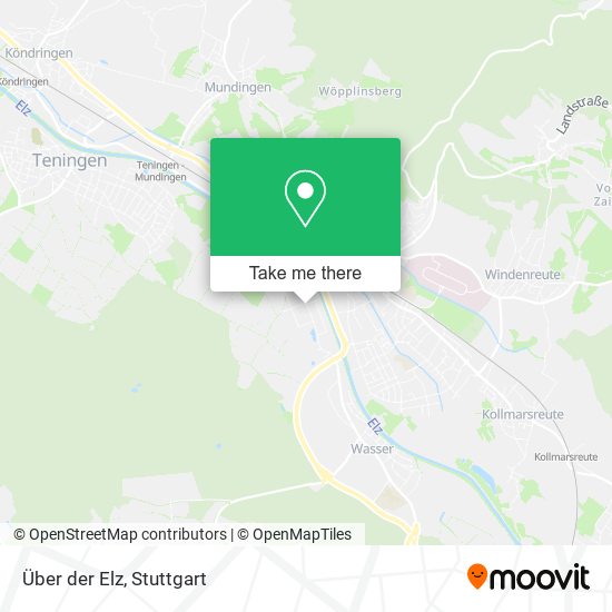 Über der Elz map