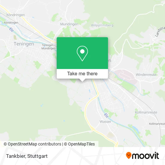 Карта Tankbier
