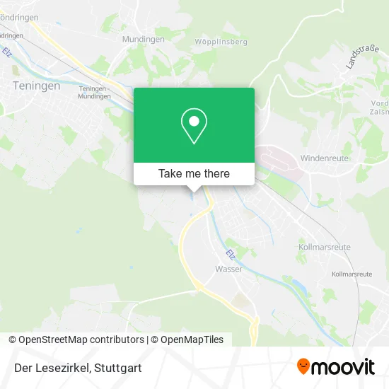 Карта Der Lesezirkel