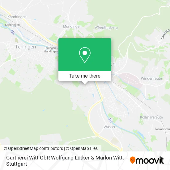 Gärtnerei Witt GbR Wolfgang Lütker & Marlon Witt map
