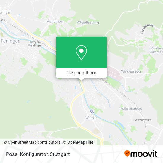 Карта Pössl Konfigurator