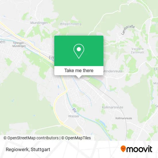 Карта Regiowerk