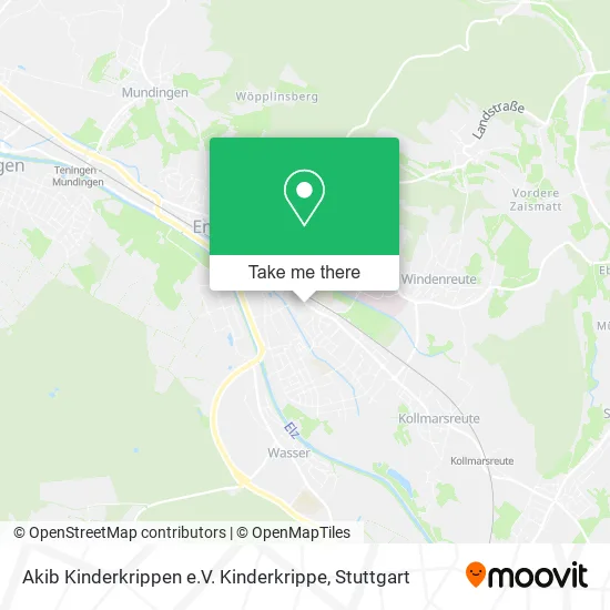 Карта Akib Kinderkrippen e.V. Kinderkrippe