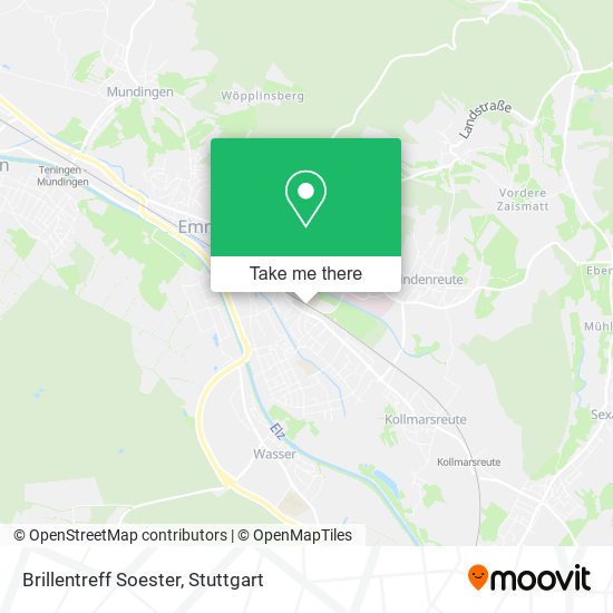 Brillentreff Soester map