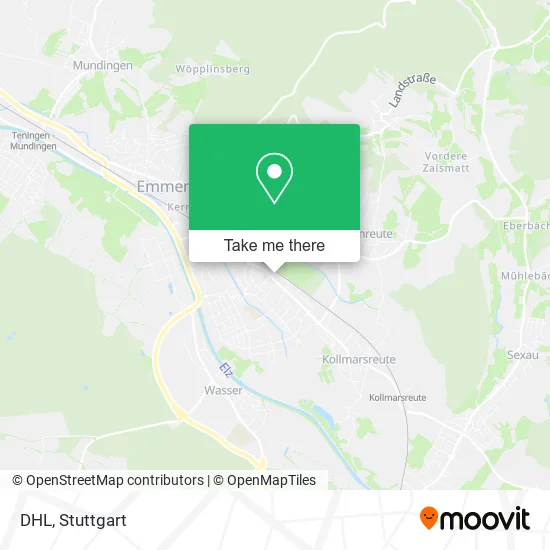Карта DHL