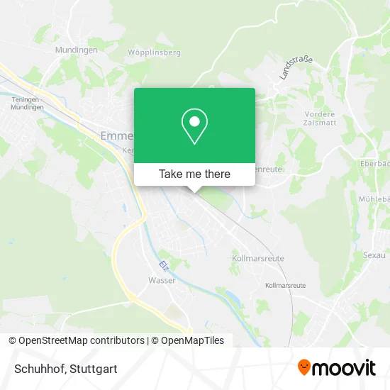Карта Schuhhof
