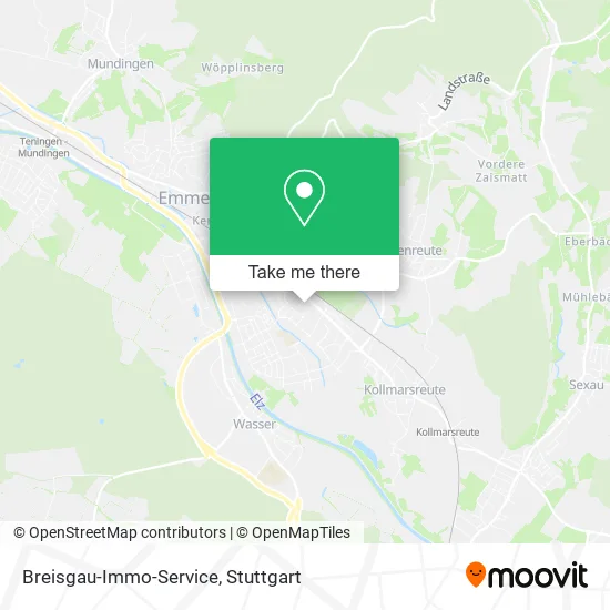 Карта Breisgau-Immo-Service