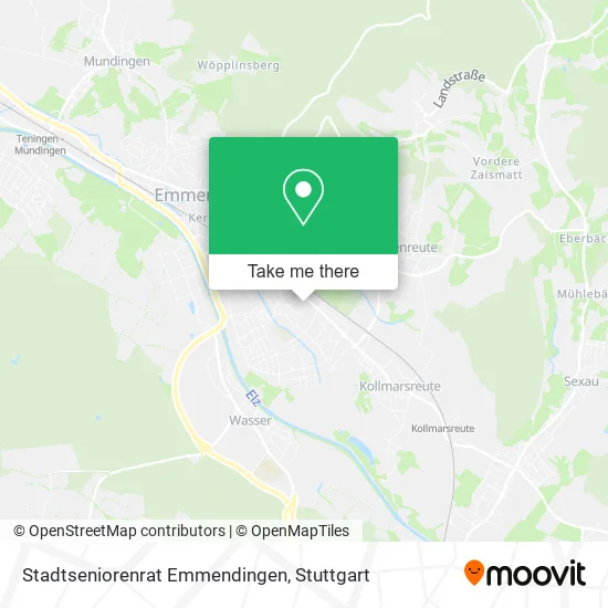 Карта Stadtseniorenrat Emmendingen