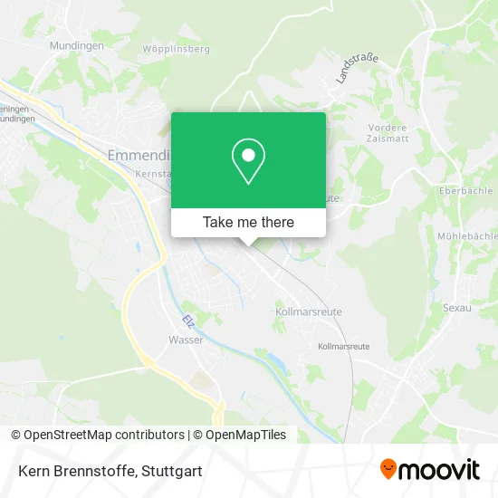 Карта Kern Brennstoffe