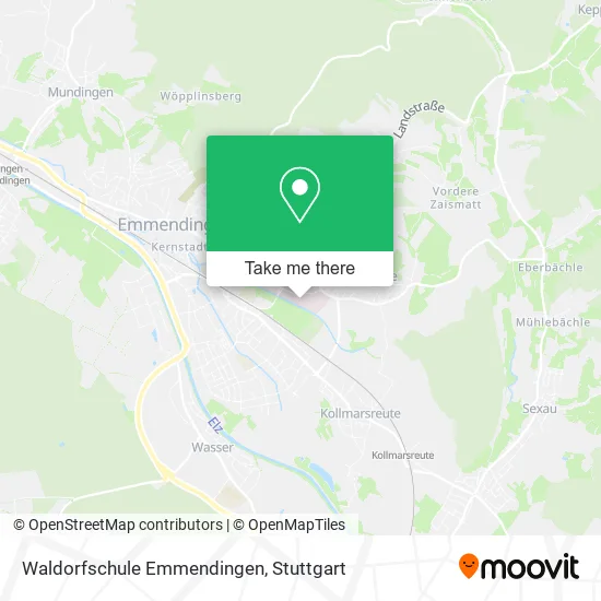 Карта Waldorfschule Emmendingen