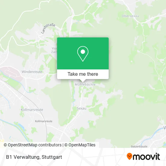 Карта B1 Verwaltung