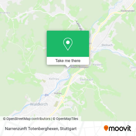 Карта Narrenzunft Totenberghexen