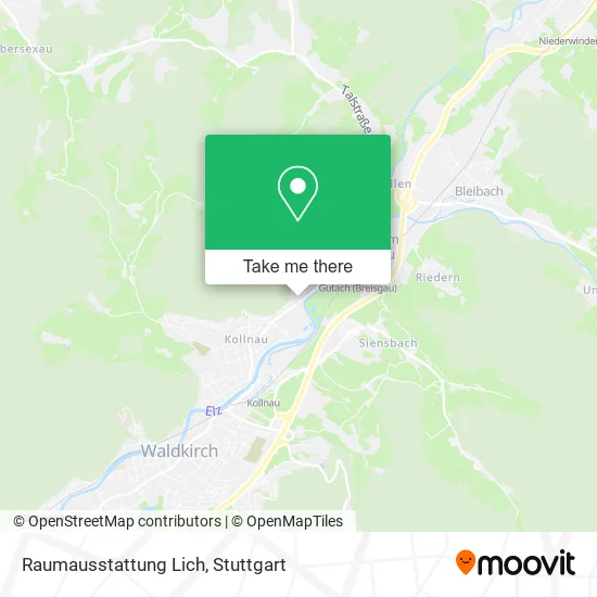 Карта Raumausstattung Lich