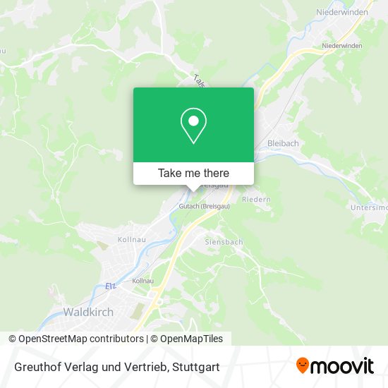 Greuthof Verlag und Vertrieb map