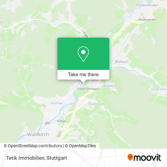 Карта Tetik Immobilien