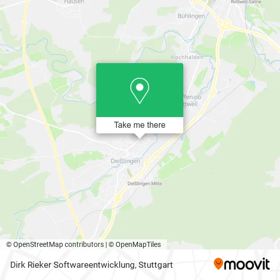 Карта Dirk Rieker Softwareentwicklung