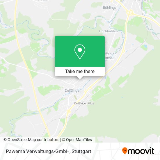 Pawema Verwaltungs-GmbH map