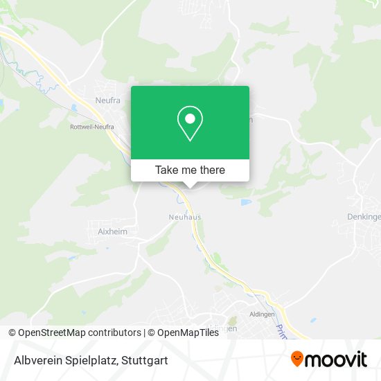 Albverein Spielplatz map