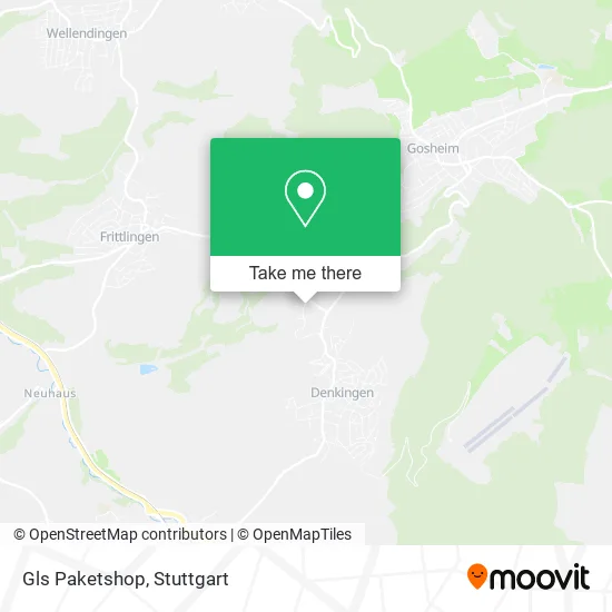 Карта Gls Paketshop