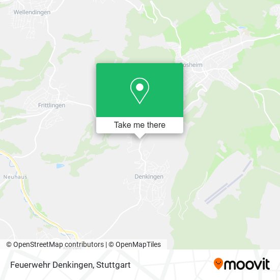 Feuerwehr Denkingen map