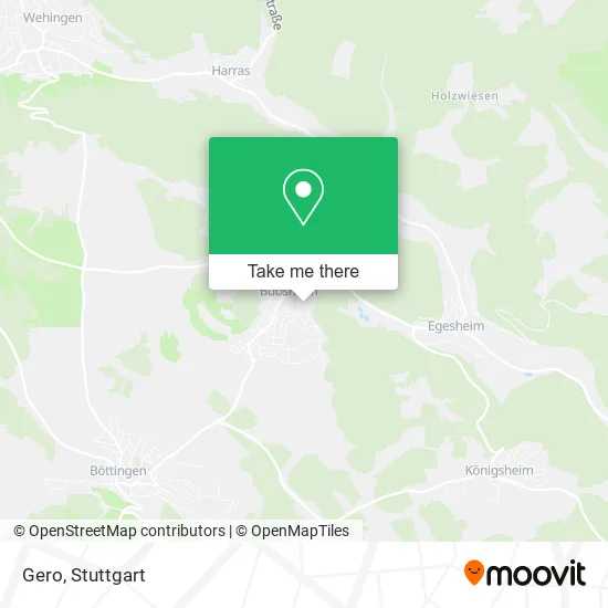 Карта Gero