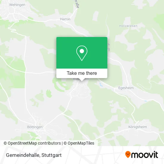 Карта Gemeindehalle