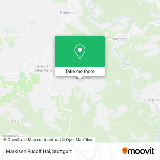 Карта Markisen Rudolf Hal