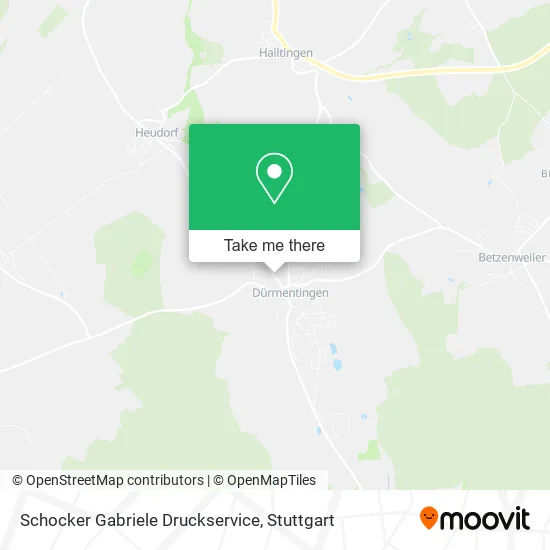 Карта Schocker Gabriele Druckservice