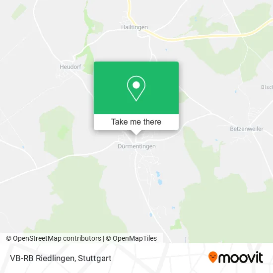 Карта VB-RB Riedlingen