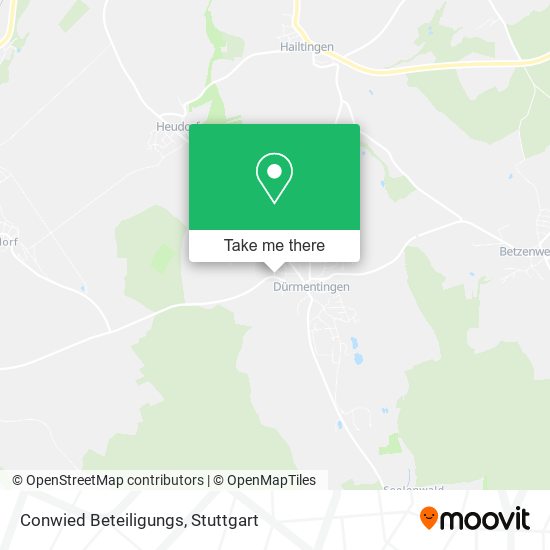 Conwied Beteiligungs map