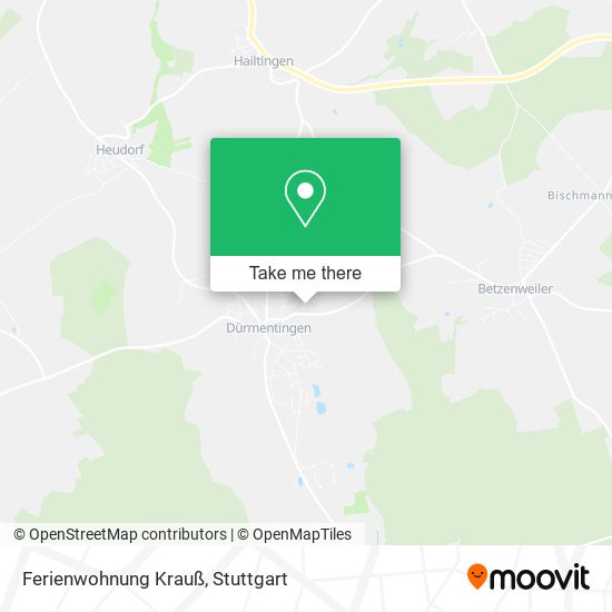 Ferienwohnung Krauß map