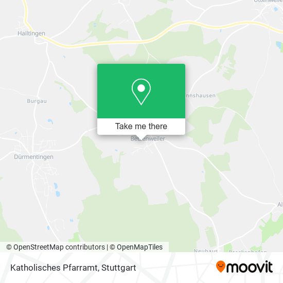 Katholisches Pfarramt map