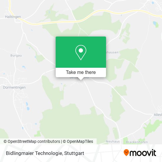 Карта Bidlingmaier Technologie