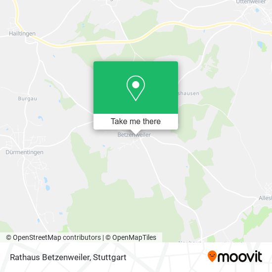 Rathaus Betzenweiler map