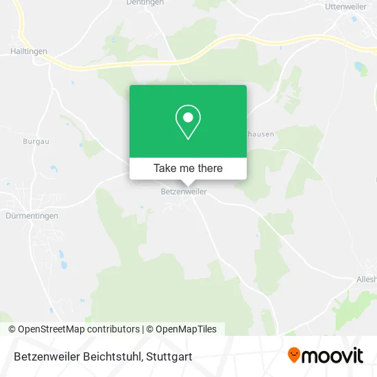 Карта Betzenweiler Beichtstuhl