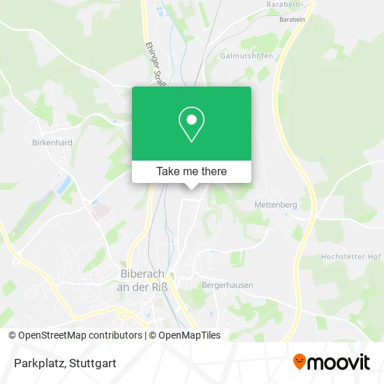 Карта Parkplatz